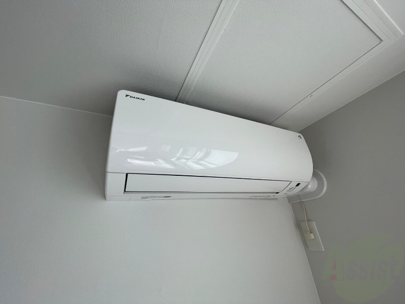 その他設備　こちらはエアコンが設置されております！夏場も快適です！