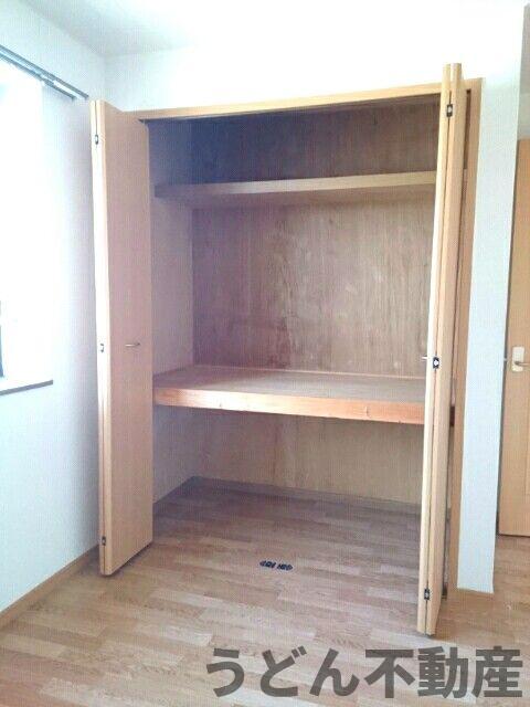 収納　うどん県のお部屋探しはうどん不動産へ うどんちゃんとLINE