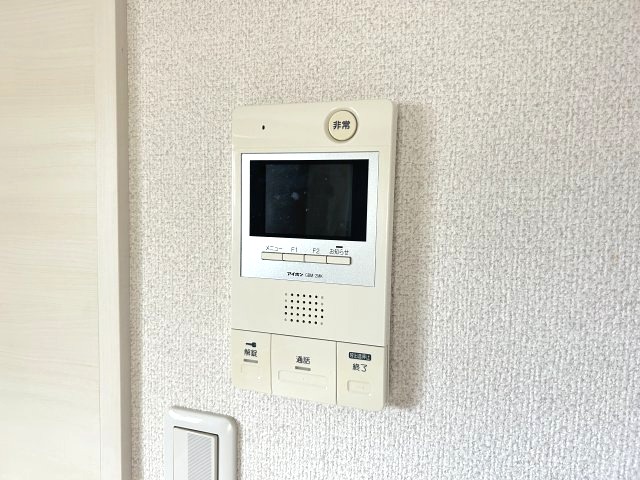 セキュリティ　モニター付きインターホン★