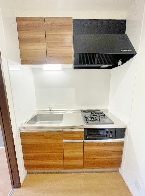 キッチン　★システムキッチングリル付き/2口コンロ★