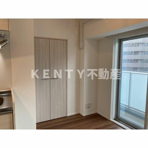 収納　たっぷりとした収納スペースです