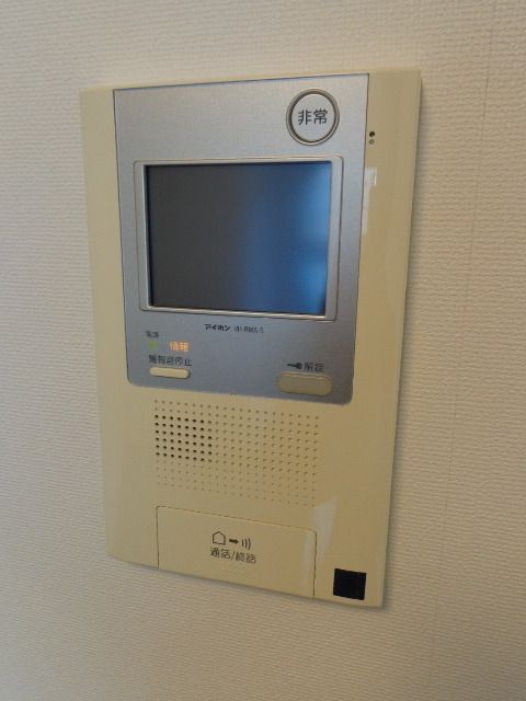 セキュリティ　モニター付きインターホン