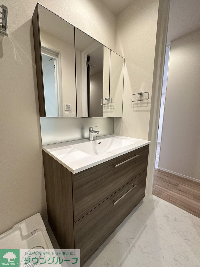 洗面設備　同施工参考写真