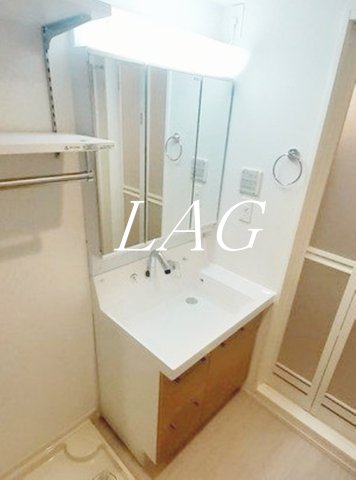 洗面設備　洗面台です。