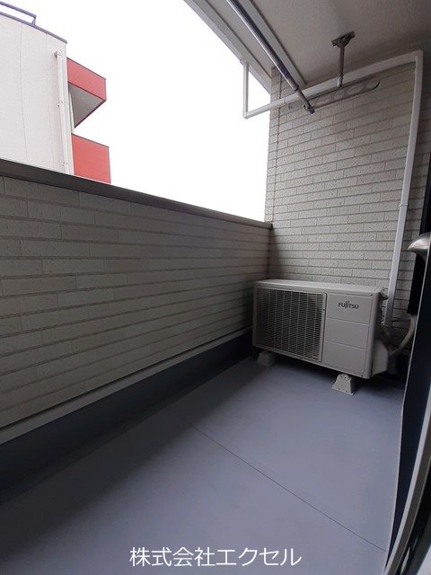 バルコニー　南東向きバルコニーです。