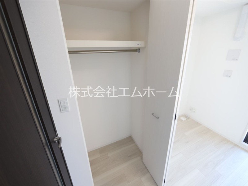 収納　クローゼット　収納充実してます