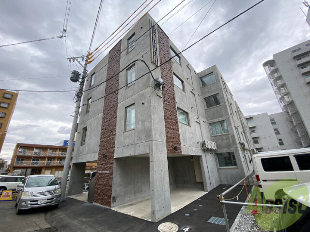 建物外観　札幌市豊平区豊平３条「ＨＥＩＭＡＴ　ＴＯＹＯＨＩＲＡ」