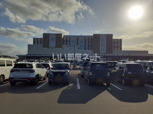 病院　あがの市民病院（病院）まで608m