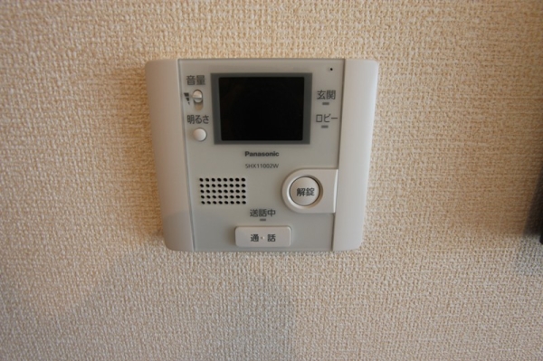 セキュリティ　TVモニター付きで来客対応も安心♪