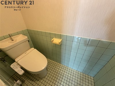 トイレ　ゆったりとした空間のトイレです