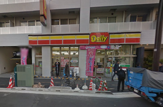 コンビニ　デイリーヤマザキ浅草花川戸店（コンビニ）まで1m