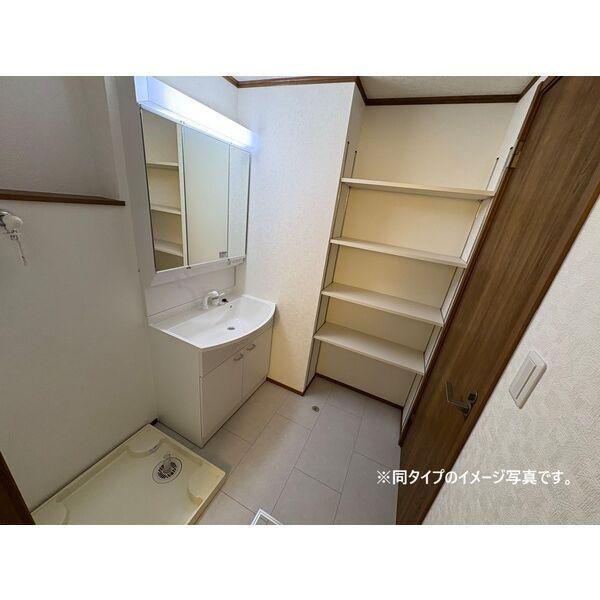 洗面設備　同タイプの写真です。
