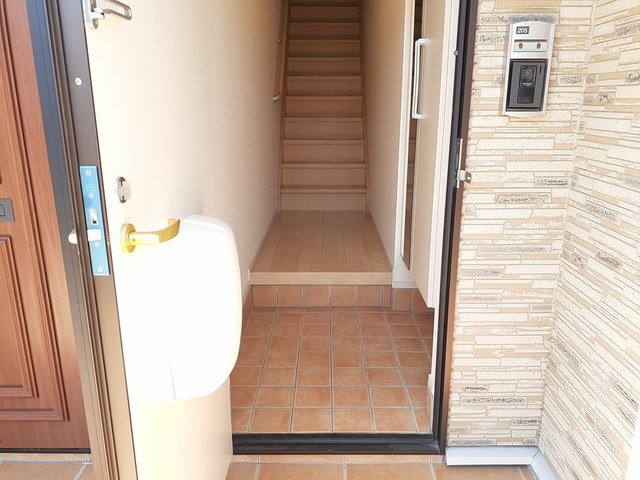 玄関　ゆったりとした玄関です
