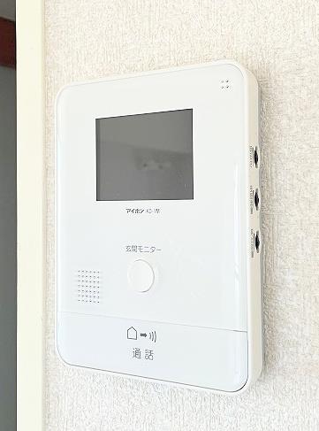 セキュリティ　室内インターホン（モニター付き）