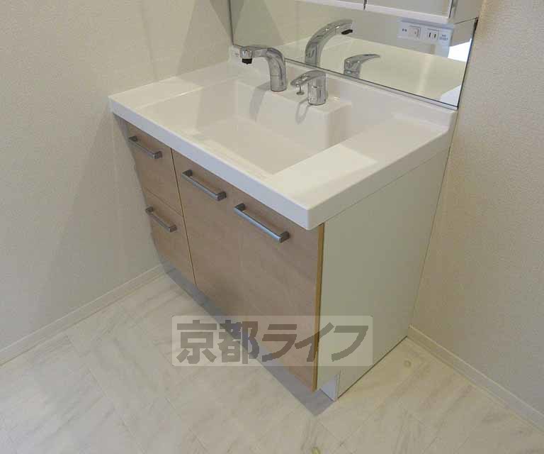 洗面設備　広い洗面所です！