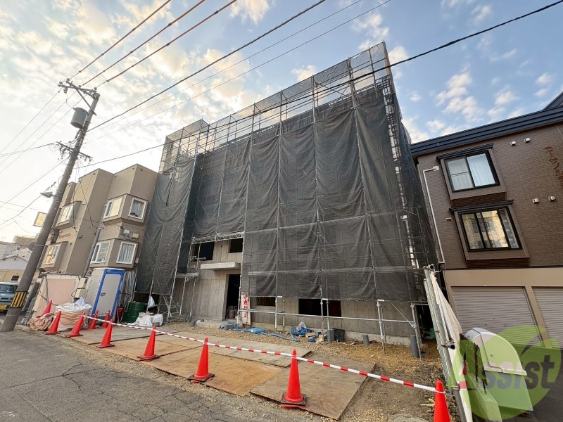建物外観　札幌市北区麻生町「麻生町４丁目新築マンション」