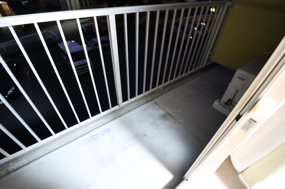 バルコニー　※別部屋の写真です