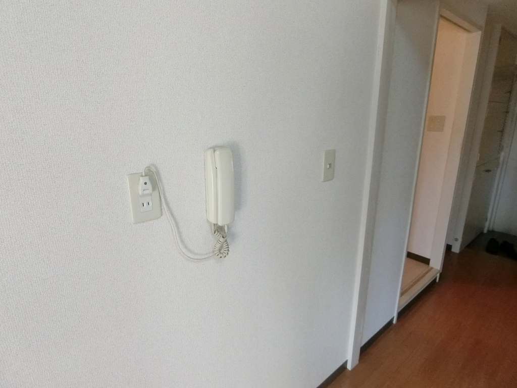 セキュリティ　あると便利なインターホン付き