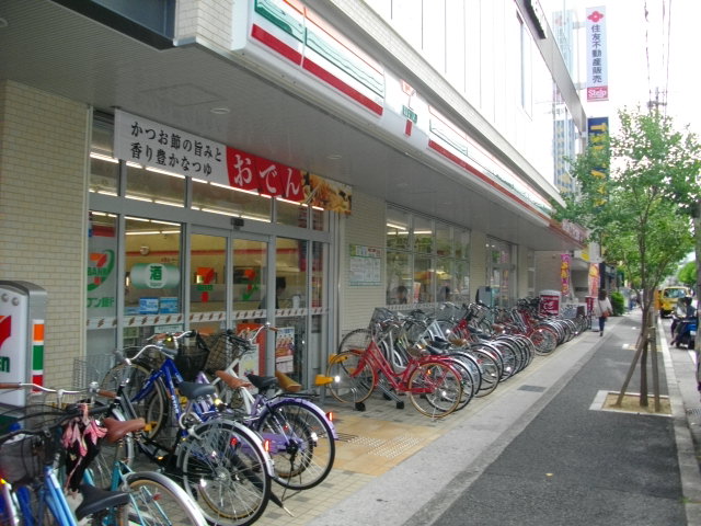 コンビニ　セブンイレブン　阪急武庫之荘駅店（コンビニ）まで449m