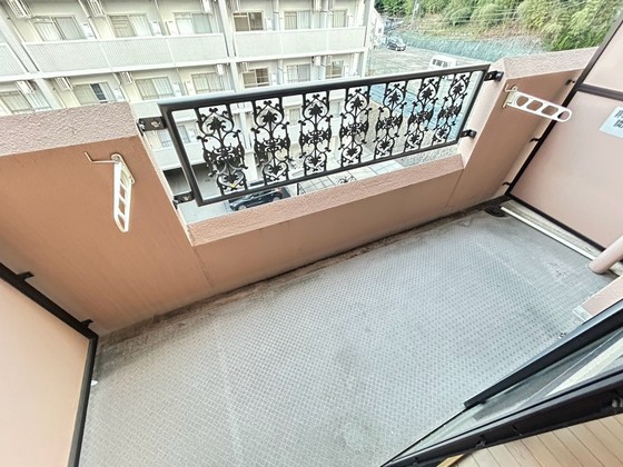 バルコニー　※別部屋の写真です