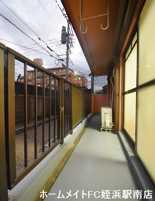 バルコニー　★洗濯物も沢山干せそうです♪★参考写真