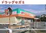 ドラックストア　ドラッグセガミ　皆賀店（ドラッグストア）まで150m