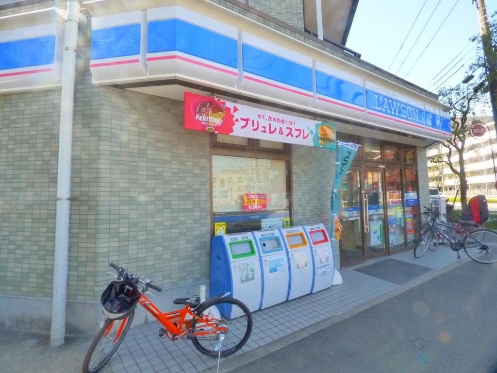 コンビニ　ローソン南葛西四丁目店（コンビニ）まで140m