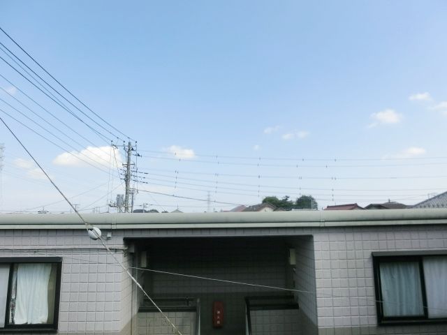 眺望　2階からの景色です