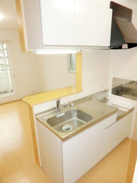 キッチン　収納も多く使いやすいキッチンです