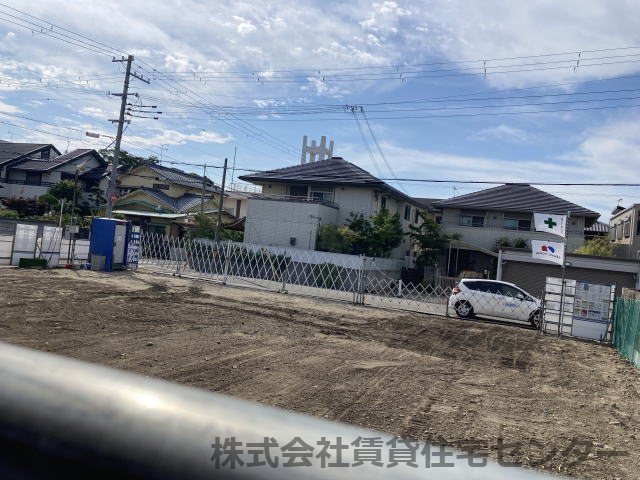 建物外観　建築中