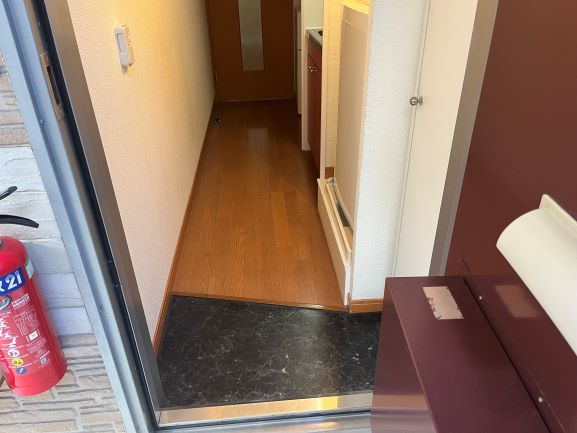 玄関　きれいな玄関です