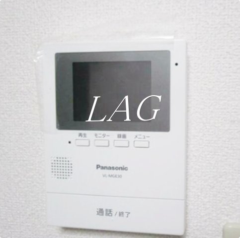セキュリティ　モニター付きインターホンです。