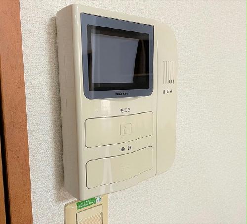 セキュリティ　モニター付きインターホン