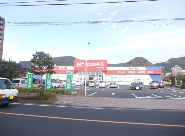 ドラックストア　ウェルネス 大田中央店（ドラッグストア）まで550m