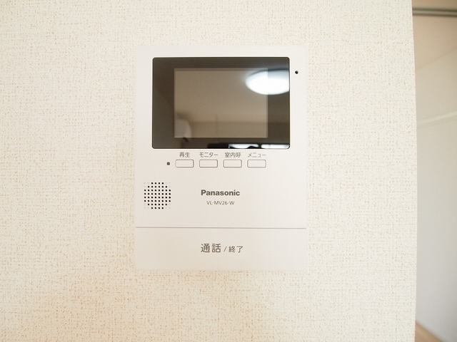 セキュリティ　モニター付きで来客時も安心