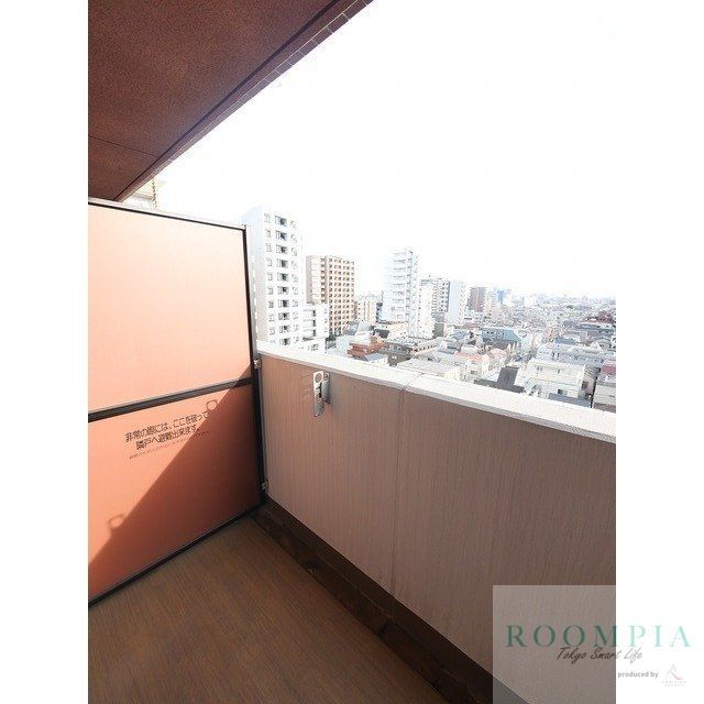 バルコニー　同タイプ別部屋のお写真です