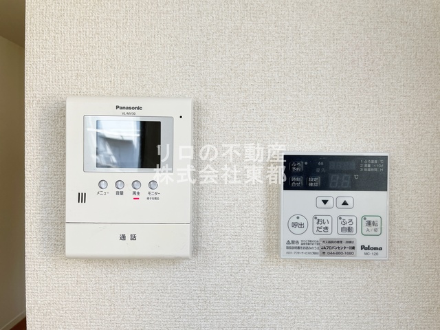 セキュリティ　ＴＶモニター付インターホンがあるので訪問者が一目でわかります