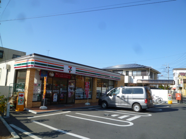 コンビニ　セブンイレブン 厚木市戸田店（コンビニ）まで445m