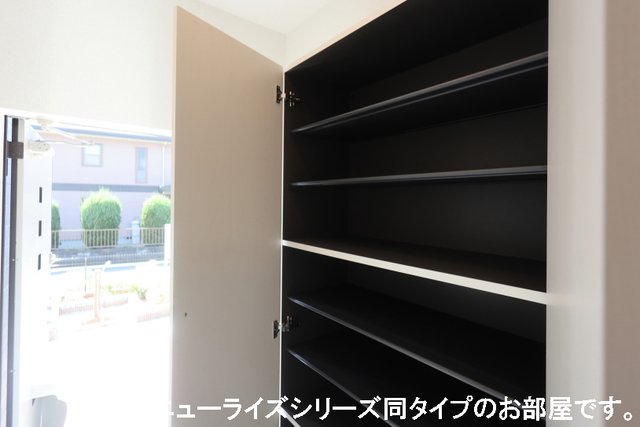収納　たっぷりとした収納スペースです