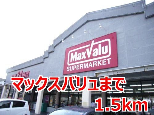 スーパー　マックスバリュ（スーパー）まで1500m