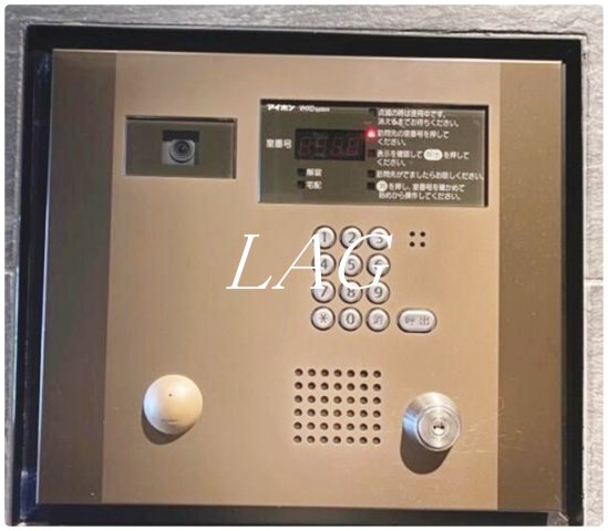 セキュリティ　オートロックです。