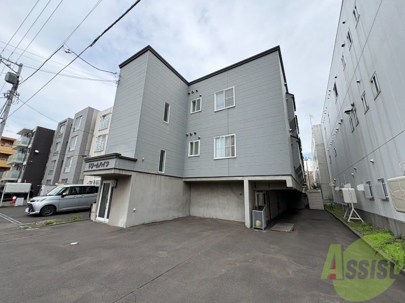 建物外観　札幌市北区北２６条西「ドリームハイツ」