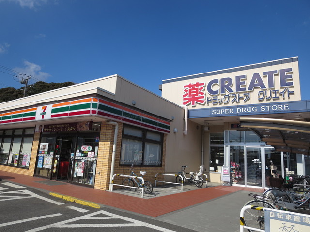 コンビニ　セブン－イレブン　鎌倉津西店（コンビニ）まで750m