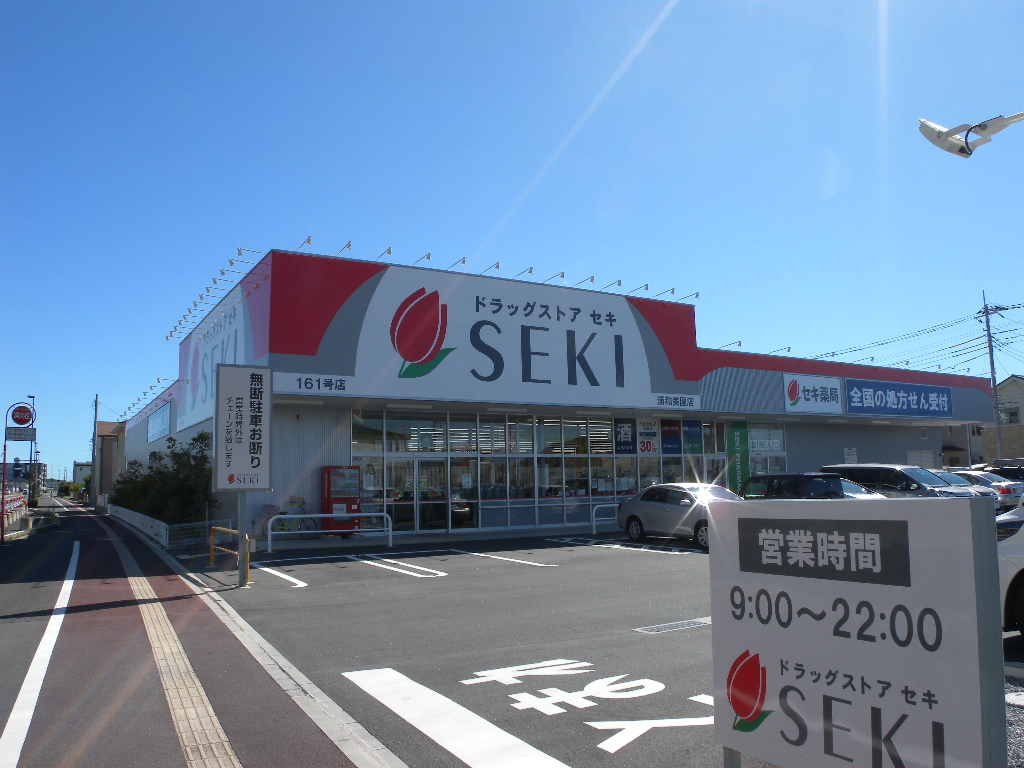 ドラックストア　ドラッグストアセキ浦和美園店（ドラッグストア）まで1110m