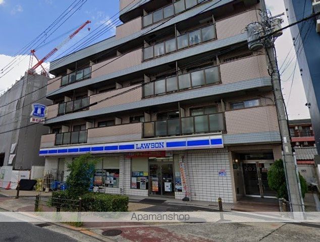 コンビニ　ローソン上新庄３丁目店（コンビニ）まで375m
