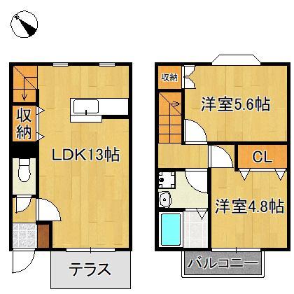 ニューメゾネット本城αIIの間取り写真