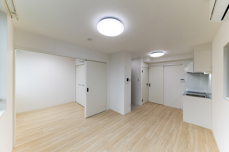 COCOCUBE武蔵新田の居間写真