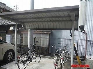 その他共有部分　屋根付き駐輪場