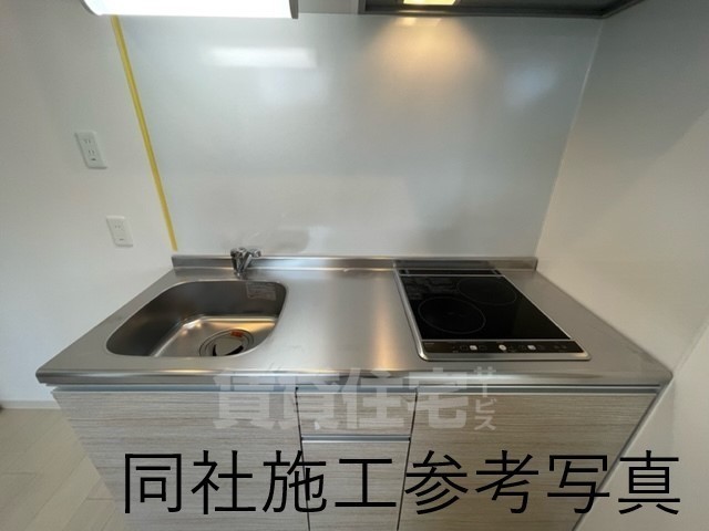 南海本線 七道駅 徒歩8分 3階建 築4年のキッチン写真