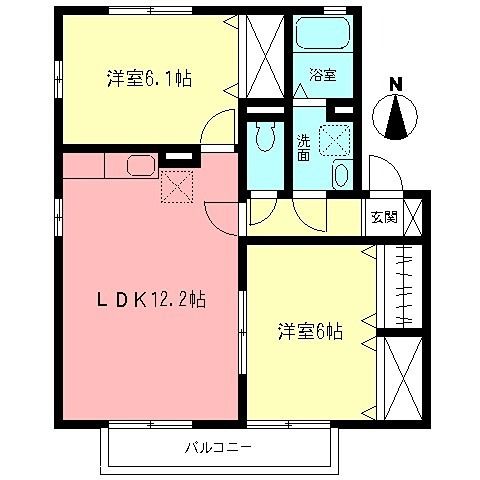 エトワールの間取り写真